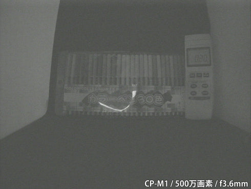 CP-M1 屋内低照度撮影画像