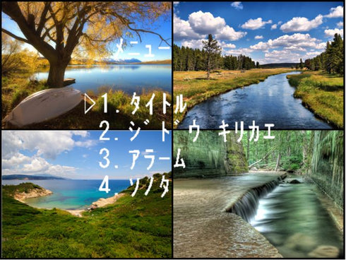 DMV-442 日本語メニュー