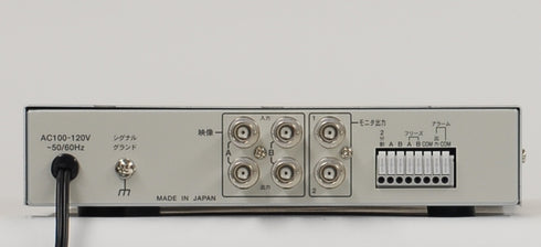 DSP-104 画面2分割器 本体背面