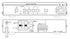 DSP-105 画面2分割器 本体外観図