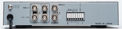 DSP-105 画面2分割器 本体背面