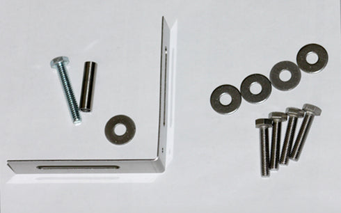 E110 ネットワークカメラ用屋外遮熱塗装ハウジングケース カメラ取付金具一式が付属