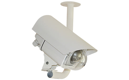 E110SS ネットワークカメラ用屋外ハウジングケース 天井吊下げL字タイプ