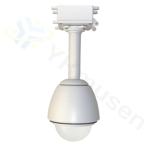 E120C 屋外用ファン・ヒーター内蔵電源BOX付天井吊下型ドームハウジング