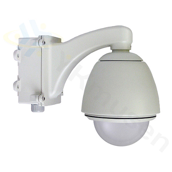 E120D 屋外用ファン・ヒーター内蔵壁面用電源BOX付ドームハウジング