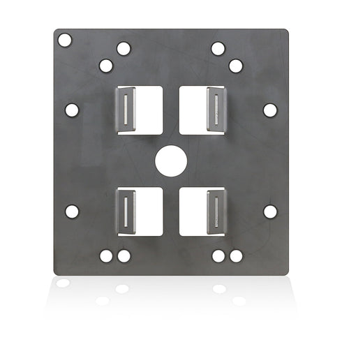 E120PP2-SUS ドームハウジング用ポール取付金具(ステンレスバンド用)