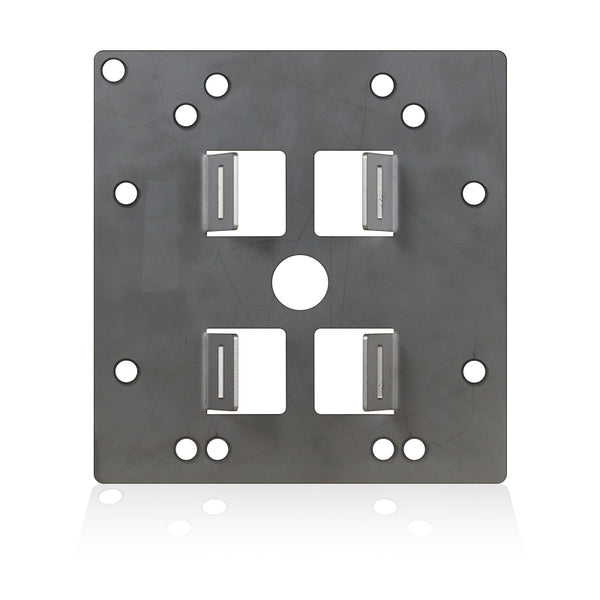 E120PP2-SUS ドームハウジング用ポール取付金具(ステンレスバンド用)