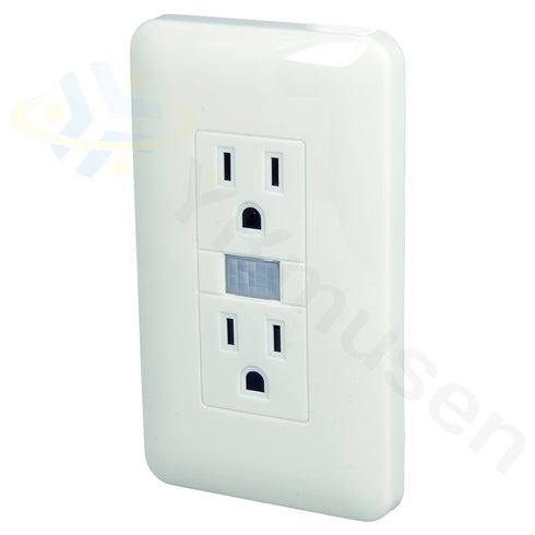 壁コンセント偽装人感PIRセンサー式フルHD自動録画カメラ HS-300FHD カメラ部分