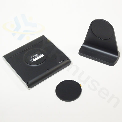 クロック偽装人感PIRセンサー式フルHD自動録画カメラ HS-400FHD 卓上スタンド、壁面設置プレートが付属