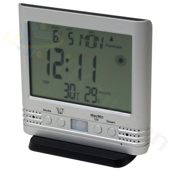 クロック偽装人感PIRセンサー式フルHD自動録画カメラ HS-400FHD