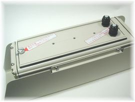 KS-2001 高防水性・堅牢型ボトムセパレートタイプカメラハウジング 本体底面