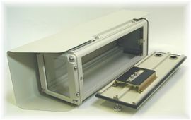 KS-2001 高防水性・堅牢型ボトムセパレートタイプカメラハウジング ボトムセパレート機構を採用