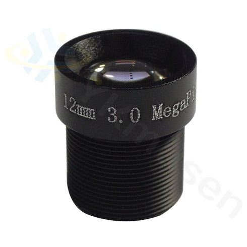 3メガピクセル対応f12mm望遠ミニレンズ M12-3MP12