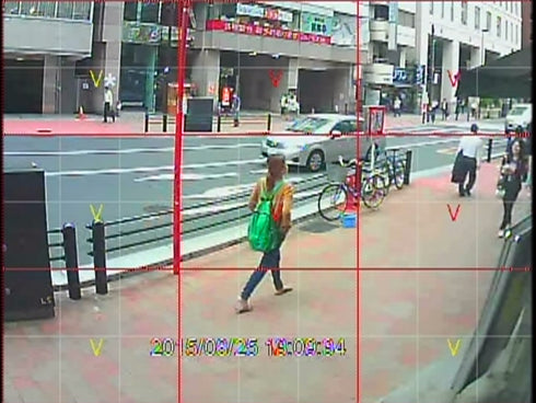 MT-WCM300 モーション検知エリア設定