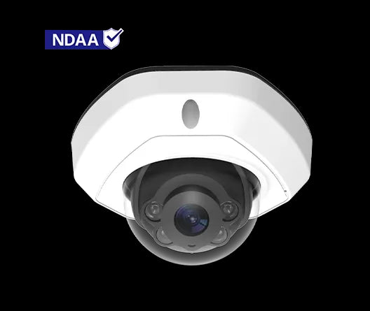 NC5373-PD 5MP屋外対応バンダルプルーフミニドームネットワークカメラ