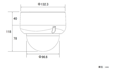 NSC-AHD933-F 外形寸法図