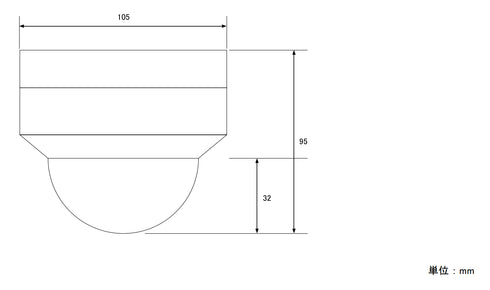 NSC-AHD934VPUM-F 外形寸法図