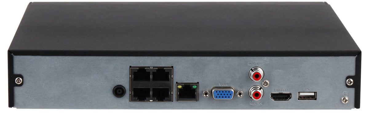 NVR4104HS-P-EI】 Wizsense PoE内蔵4K対応4ch AIネットワークビデオ