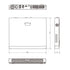 NVR502-16B-P16 RAID対応PoEポート搭載16chネットワークビデオレコーダー 外形寸法図