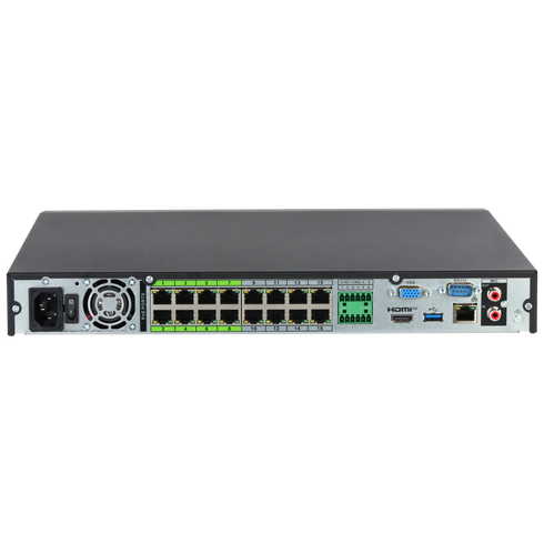 WizSense PoE内蔵8K対応32ch AIネットワークビデオレコーダー NVR5232-16P-EI2