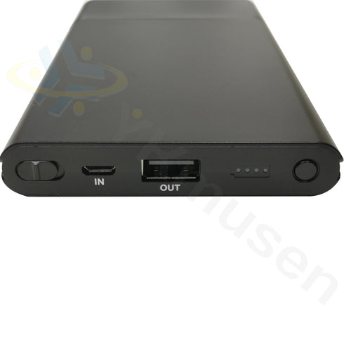 Wi-Fi機能搭載モバイルバッテリー型デジタルビデオカメラ PC-700W 充電ポート