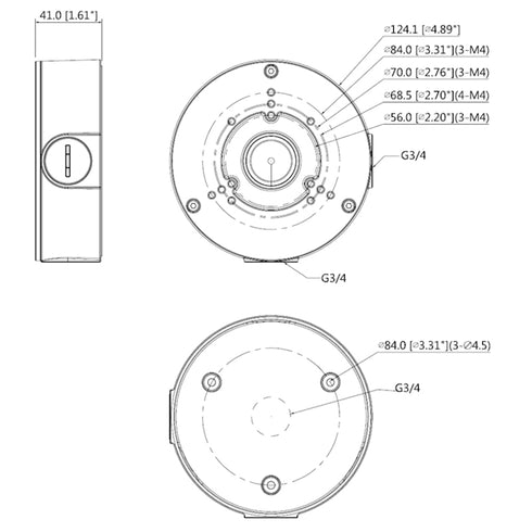 PFA130-E 本体寸法図