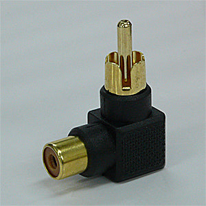 RCA-LPJE RCA L型変換コネクタ