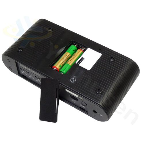 RE-17IP Wi-Fi/IP機能搭載フルHDデジタルクロック型自動録画カメラ 本体底面