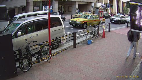 RE-17IP Wi-Fi/IP機能搭載フルHDデジタルクロック型自動録画カメラ 昼間静止画撮影画像