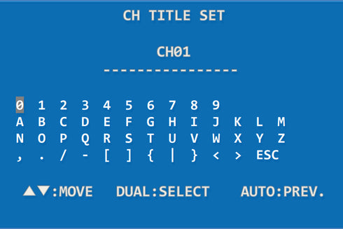 SC-04MHD マルチフォーマット画面分割器 カメラタイトル機能搭載