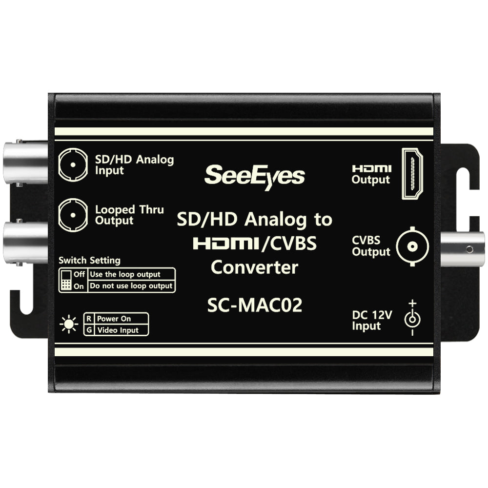 SC-MAC02】アナログHD-HDMIコンバーター – 秋葉原の防犯カメラ・監視