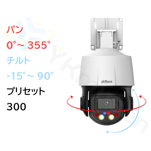 SD3E405DB-GNY-A-PV1 WizSense 4MP5倍ズームTiOC PTZ型ネットワークカメラ パン・チルト機能