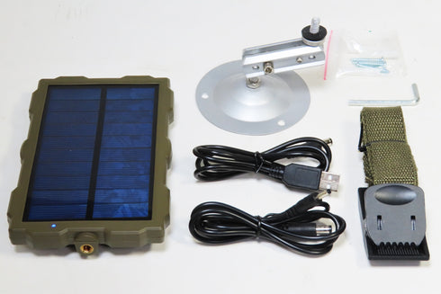 SL-1700BT 1700mAhバッテリー内蔵ソーラーパネルバッテリー 同梱内容