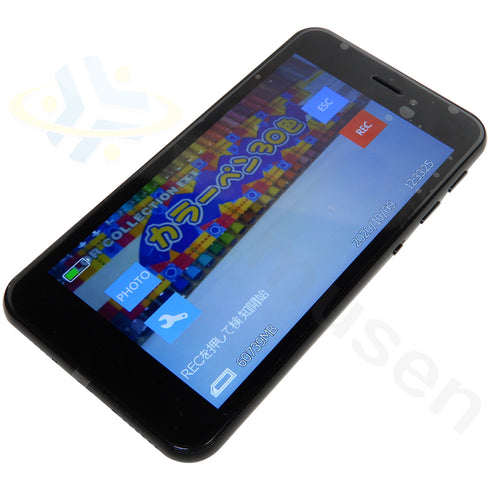 Wi-Fi機能搭載スマートフォン型フルHDデジタルビデオカメラ SPX-1000W この状態で製造撮影が可能