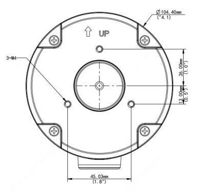TR-JB05-B-IN ジャンクションボックス 外形寸法図