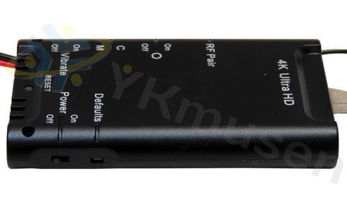 UHD-100DY/UHD-100DYW 本体側面 電源・初期化スイッチ