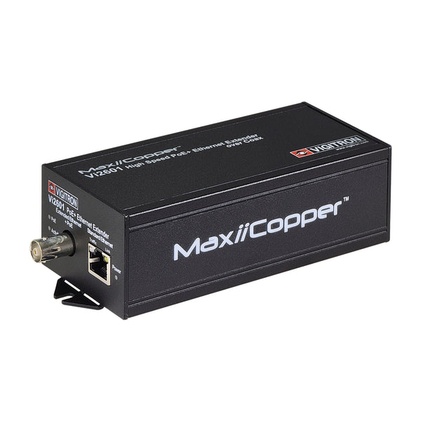 PoEインジェクタ内蔵 同軸LANコンバーター MaxiiPower Vi2601