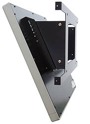 モニタ+モニタ側金具+壁側金具 を組み合わせた状態