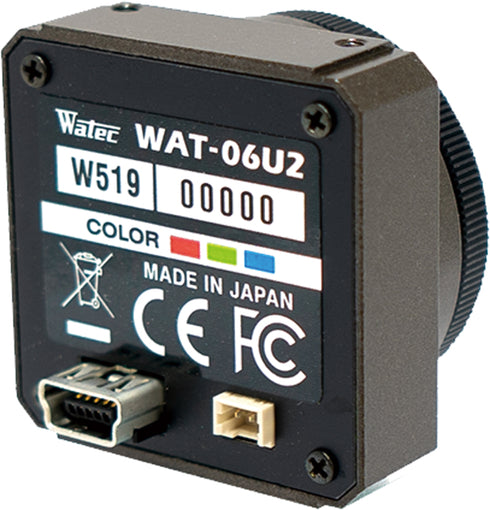 小型USB2.0フルHDカラーカメラ WAT-06U2 背面