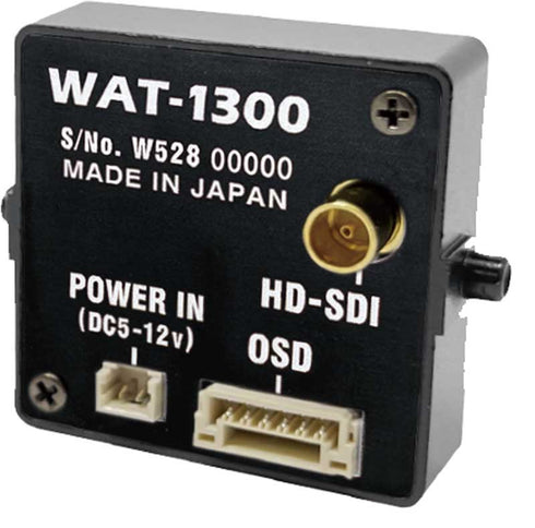 超小型・高感度 HD-SDI デイナイトカメラ WAT-1300(G3.6) 本体背面