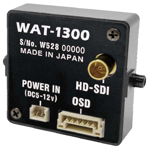 超小型・高感度 HD-SDI デイナイトカメラ WAT-1300/CS 本体背面