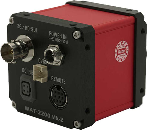 高感度 3G-SDI/HD-SDI カラーカメラ WAT-2200Mk-2 本体背面