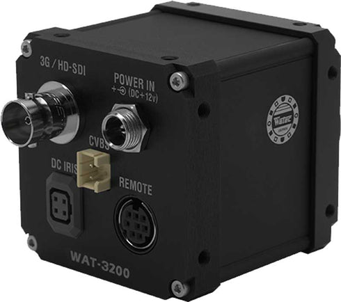 高感度3G-SDI/HD-SDI モノクロカメラ WAT-3200 本体背面