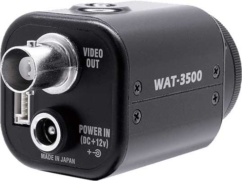 多機能 小型・高感度アナログモノクロカメラ WAT-3500 本体背面
