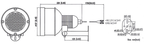 YIR-IC88 本体寸法図
