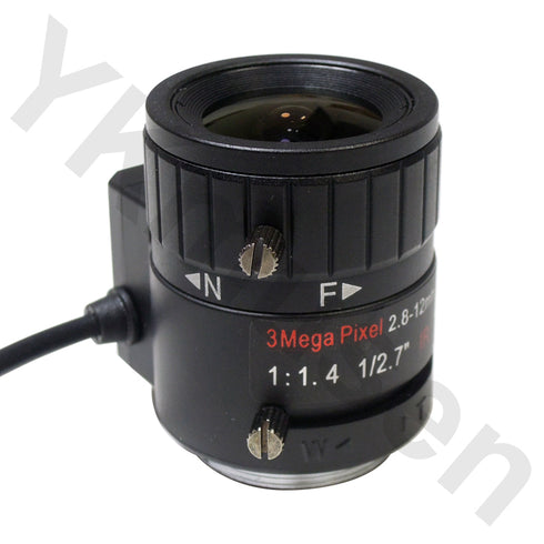 YKS-AHD228DW YKS-3MP2812DCIRレンズが標準で付属