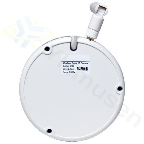 YKS-5016C 長距離Wi-Fi通信型Wi-Fiワイヤレスドーム型カメラ 本体底面