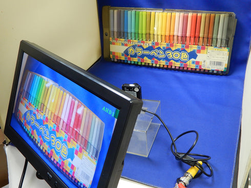 YKS-AHD101IPS AHDカメラ専用10.1型IPS液晶モニター AHD2.0カメラを実際に入力させた画像