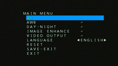 【YKS-ATC5304BA】 音声マイク内蔵536万画素AHD小型カメラ