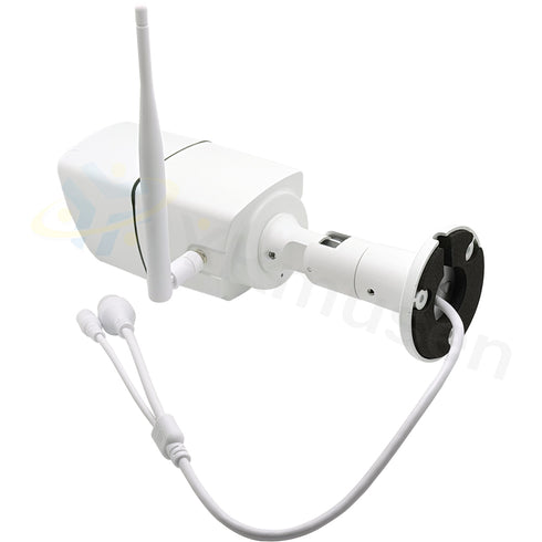 増設用長距離Wi-Fi6通信型電動ズーム機能搭載500万画素バレット型Wi-Fiワイヤレスカメラ YKS-AVF5026W 本体背面